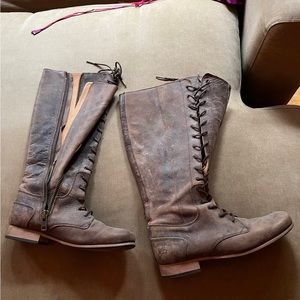 Fluevogs, radio family, high boot sz 8
